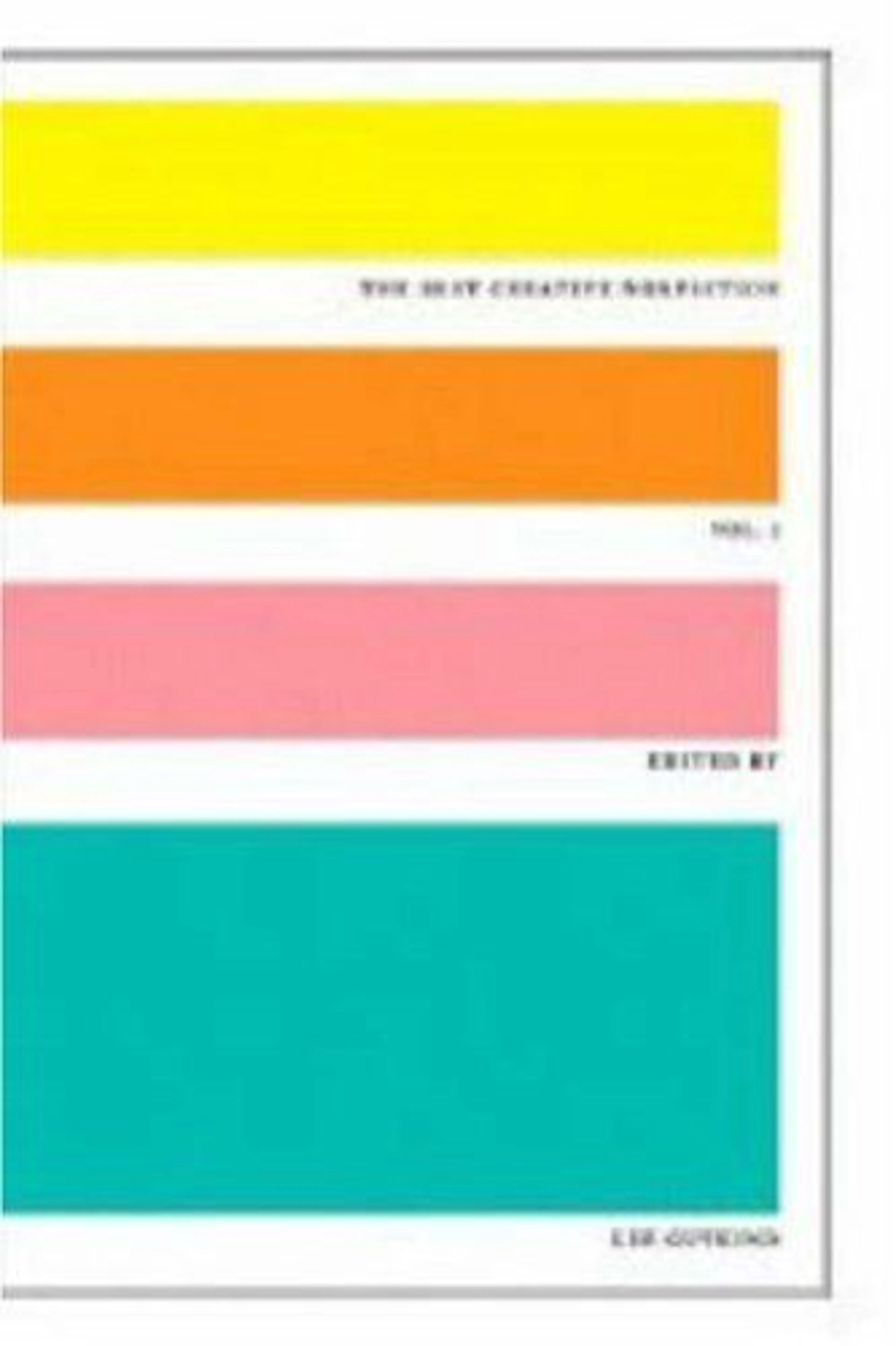 cover of The Best Creative Nonfiction, Vol. 1