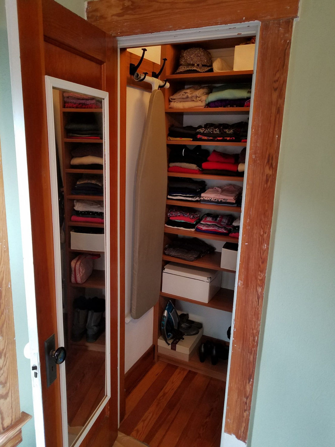 Old house small closet update! / Create / Enjoy