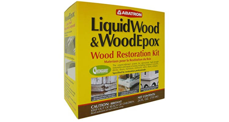 Abatron Woodepox Epoxy Wood Filler Damaged Wood - 12 Fl Oz