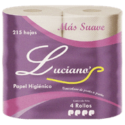 Papel Higiénico Rosal Plus 215 Hojas 2 Rollos