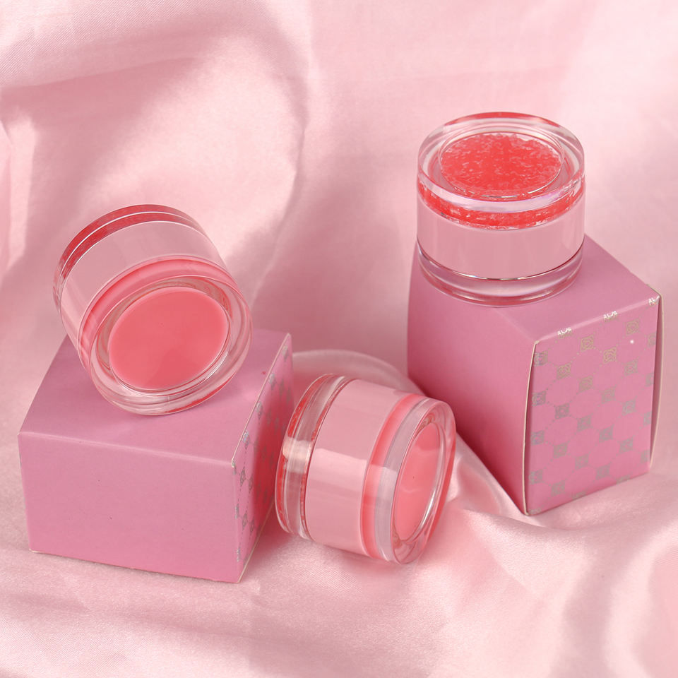 2 in 1 Organic Lip Balm Scrub Lip Scrub Lip Mask Sugar Exfoliating