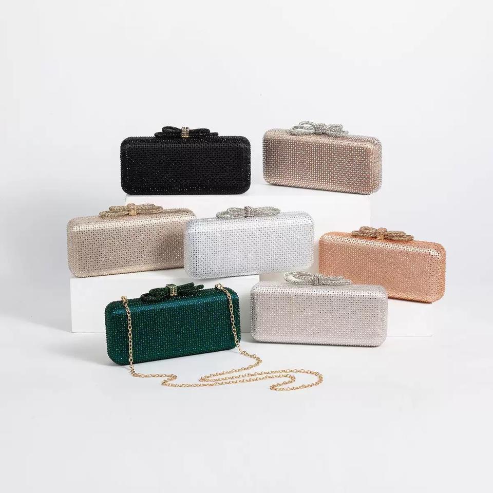 Diamond Shaped Purse Cross Handbag Clutch Evening Bag