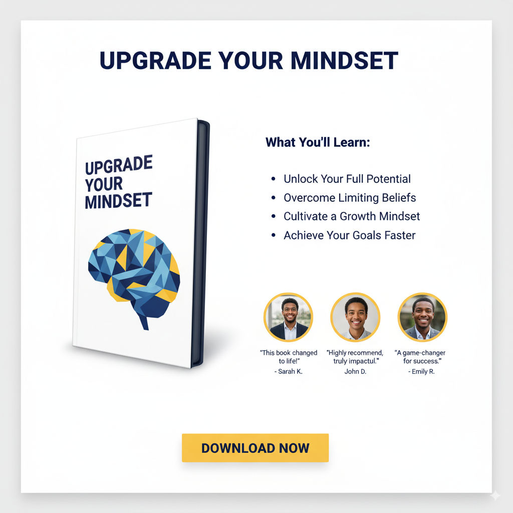Landing Page Produk Digital – E-book Self Improvement