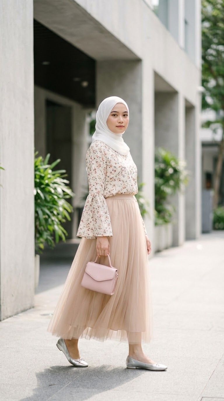 Ingin hasilkan foto AI hijab fashion yang terlihat nyata? Gunakan prompt gaya busana pastel yang elegan dan fotorealistik ini untuk hasil terbaik.