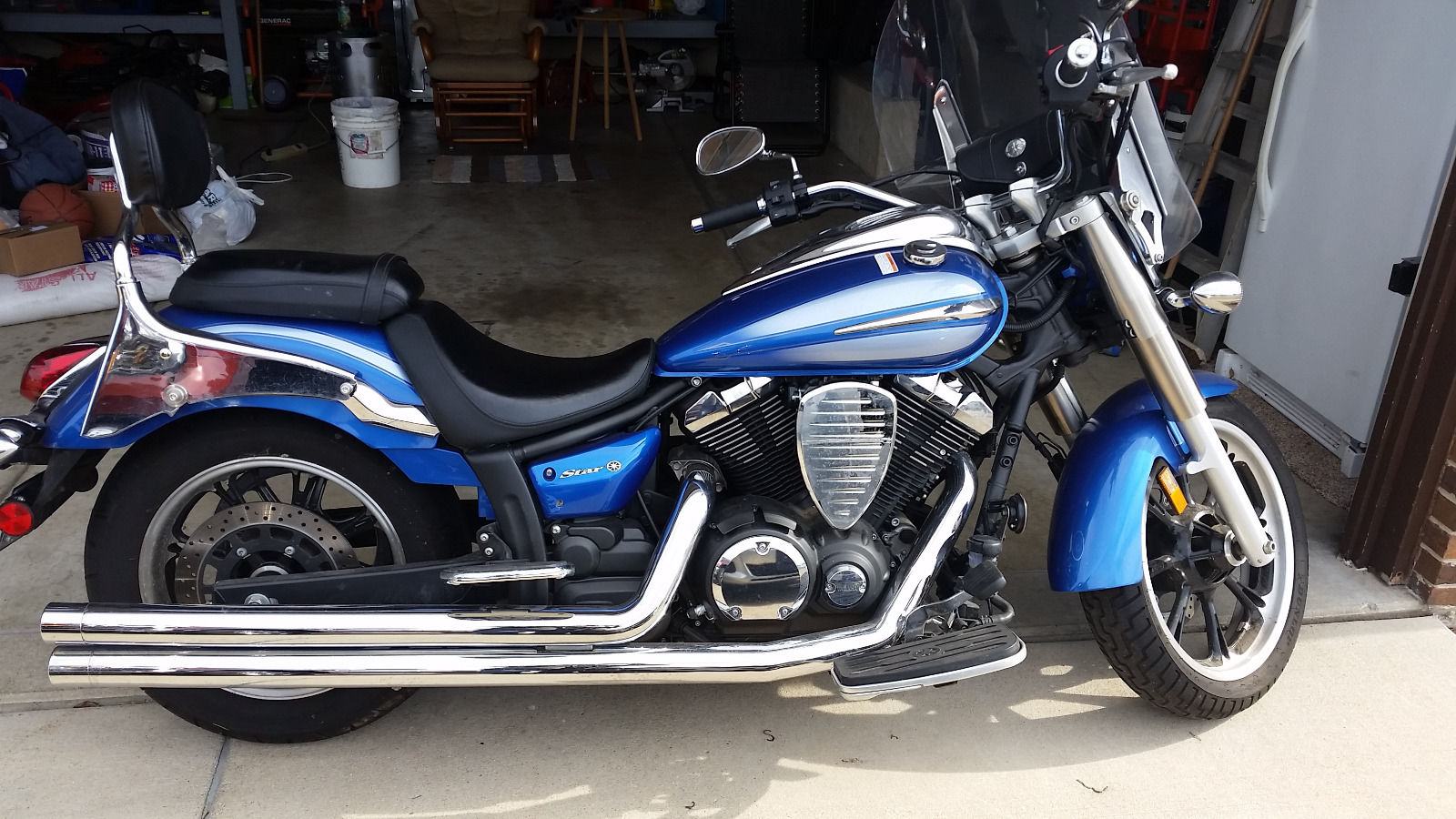 2009 yamaha v star 950 windshield