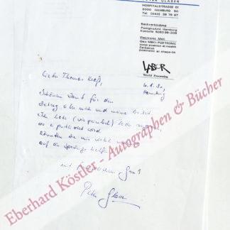 Glaser, Peter, Schriftsteller (geb. 1957). Glaser, Peter, Schriftsteller (geb. 1957).
