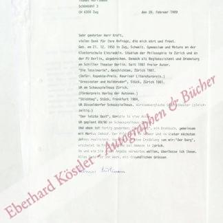 Hürlimann, Thomas, Schriftsteller (geb. 1950). Hürlimann, Thomas, Schriftsteller (geb. 1950).