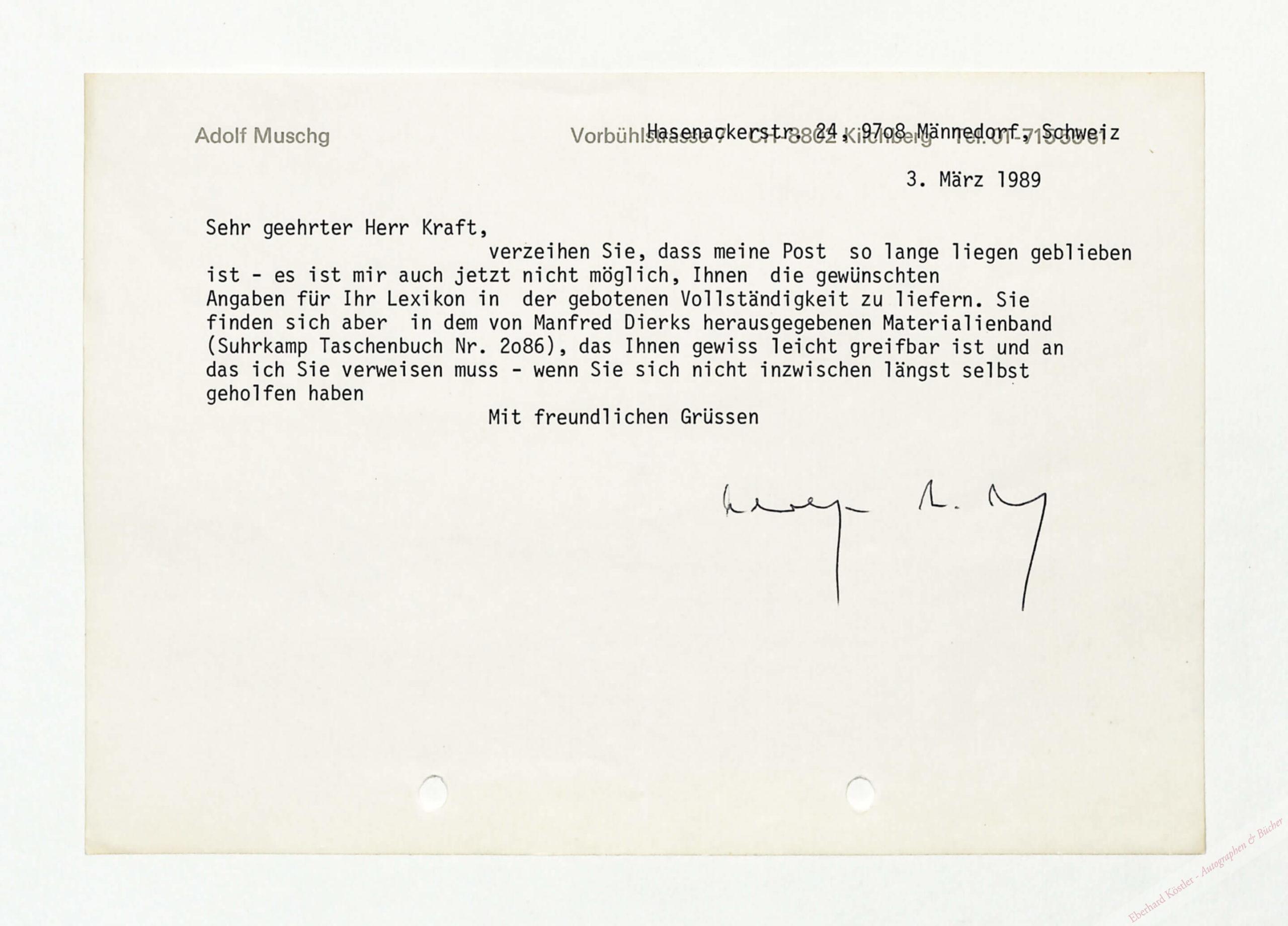 Muschg, Adolf, Schriftsteller (geb. 1934). Muschg, Adolf, Schriftsteller (geb. 1934).