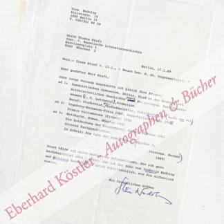 Nadolny, Sten, Schriftsteller (geb. 1942). Nadolny, Sten, Schriftsteller (geb. 1942).