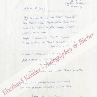 Rinser, Luise, Schriftstellerin (1911-2002). Rinser, Luise, Schriftstellerin (1911-2002).