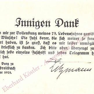 Litzmann, Karl, General, Politiker (1850-1936). Litzmann, Karl, General, Politiker (1850-1936).