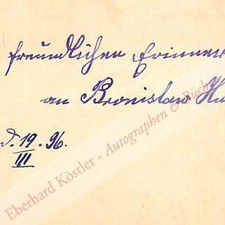 Huberman, Bronislaw, Geiger (1882-1947). Huberman, Bronislaw, Geiger (1882-1947).
