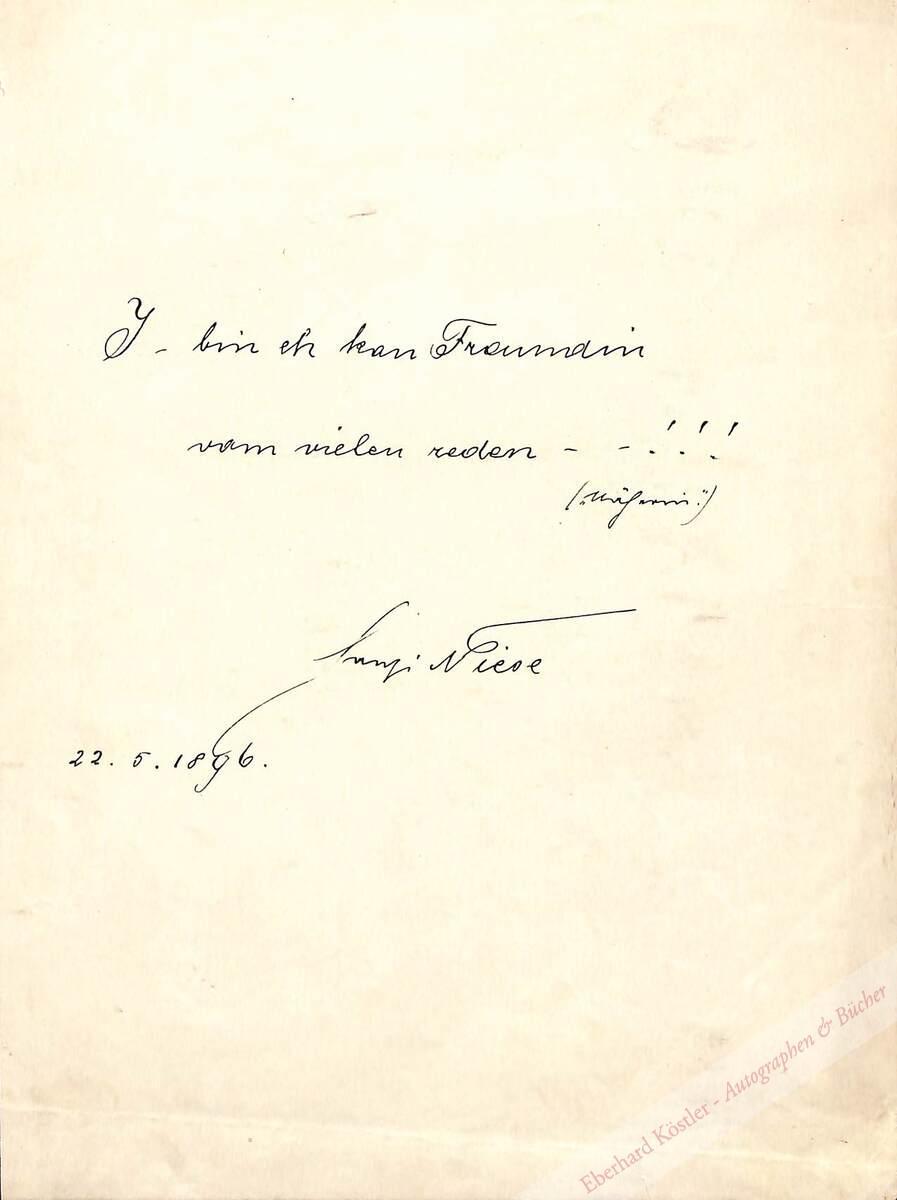 Niese, Hansi, Schauspielerin (1875-1934). Niese, Hansi, Schauspielerin (1875-1934).