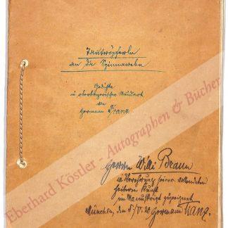 Franz, Hermann, Oberpostdirektor, Schriftsteller (1877-1953). Franz, Hermann, Oberpostdirektor, Schriftsteller (1877-1953).