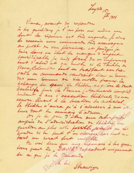 Strawinsky (Stravinsky)