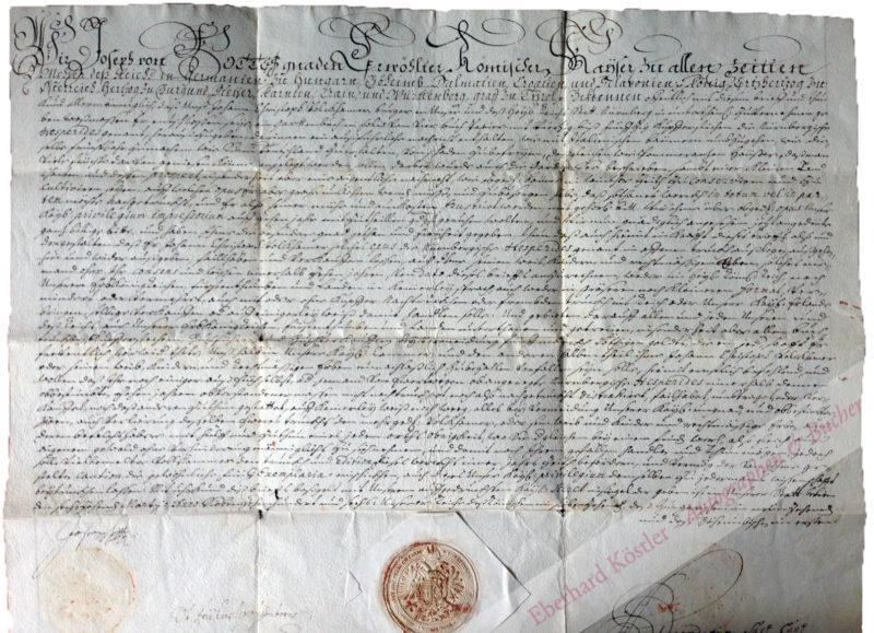 Volkamer - Joseph I.,, römisch-deutscher Kaiser (1678-1711). – Bild 4 Volkamer - Joseph I.,, römisch-deutscher Kaiser (1678-1711). – Bild 4