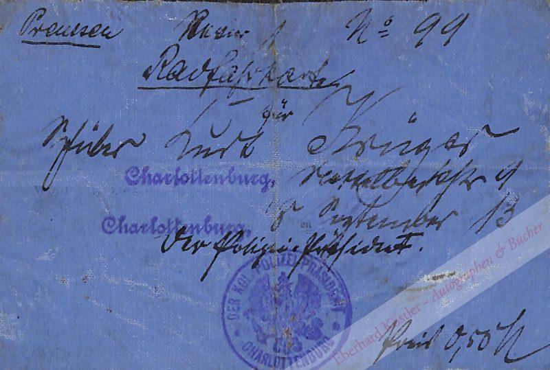 Radfahrkarte Radfahrkarte