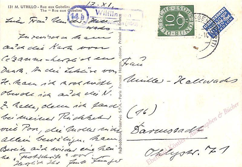 Schriftsteller (1895-1998).