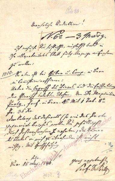 Zoologe und Anthropologe (1804-1884).