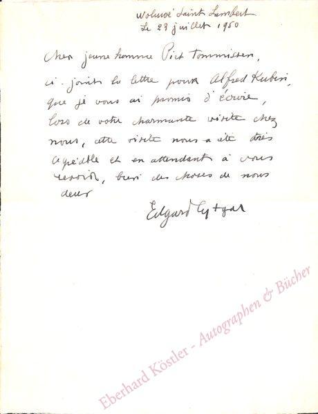 Maler (1879-1957). Maler (1879-1957).