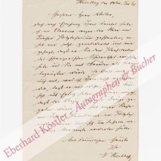 Kirchhoff, Gustav Robert, Physiker (1824-1887). Kirchhoff, Gustav Robert, Physiker (1824-1887).
