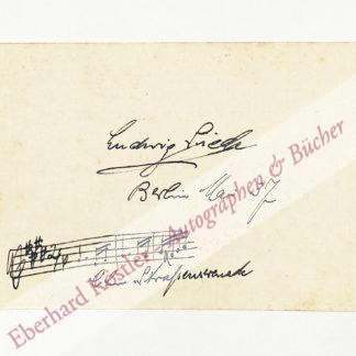 Siede, Ludwig, Komponist (1888-1956). Siede, Ludwig, Komponist (1888-1956).
