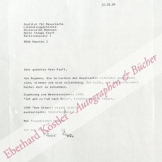 Rosendorfer, Herbert, Schriftsteller, Richter (1934-2012). Rosendorfer, Herbert, Schriftsteller, Richter (1934-2012).