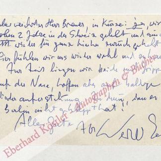 Egk, Werner, Komponist (1901-1983). Egk, Werner, Komponist (1901-1983).