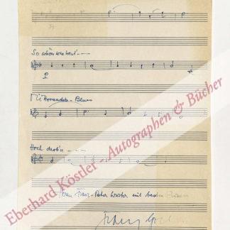 Grothe, Franz, Komponist und Dirigent (1908-1982). Grothe, Franz, Komponist und Dirigent (1908-1982).