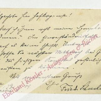 Schuchardt, Friedrich, Pfarrer unf Komponist (1874-1940).