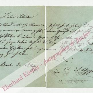 Stoeppler, Carl, Komponist (1810-1865). Stoeppler, Carl, Komponist (1810-1865).