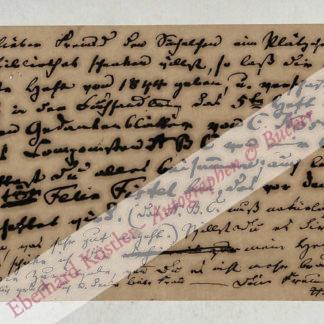 Hanemann, Moritz, Komponist (1808-1875).