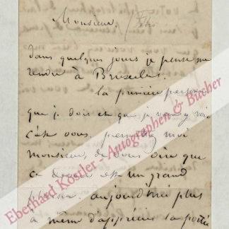 Prudent, Émile, Komponist und Pianist (1817-1863). Prudent, Émile, Komponist und Pianist (1817-1863).