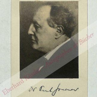 Graener, Paul, Komponist und Dirigent (1872-1944).