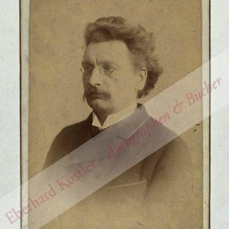 Hegar, Friedrich, Komponist (1841-1927). Hegar, Friedrich, Komponist (1841-1927).