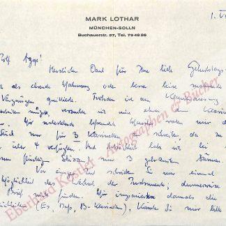 Lothar, Mark, Komponist (1902-1985).
