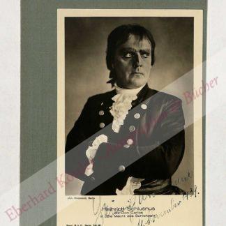 Schlusnus, Heinrich, Sänger (1888-1952).