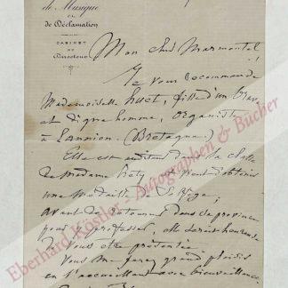 Thomas, Ambroise, Komponist (1811-1896).