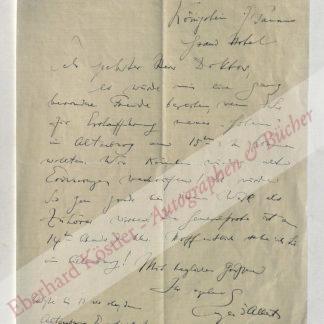 Albert, Eugen d´, Komponist und Pianist (1864-1932).