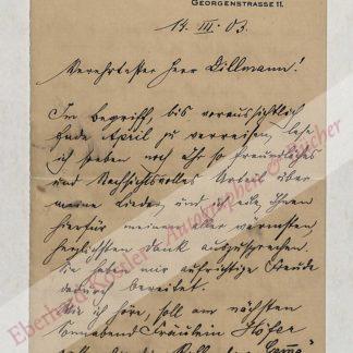 Kaskel, Karl von, Komponist (1866-1945).