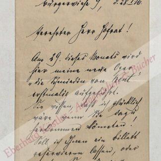 Kaskel, Karl von, Komponist (1866-1945).