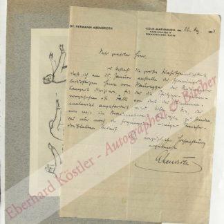 Abendroth, Hermann, Dirigent (1883-1956). Abendroth, Hermann, Dirigent (1883-1956).