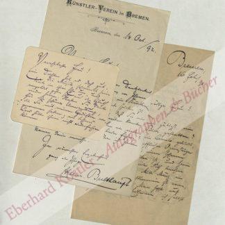 Bulthaupt, Heinrich, Dichter und Schriftsteller (1849-1905).