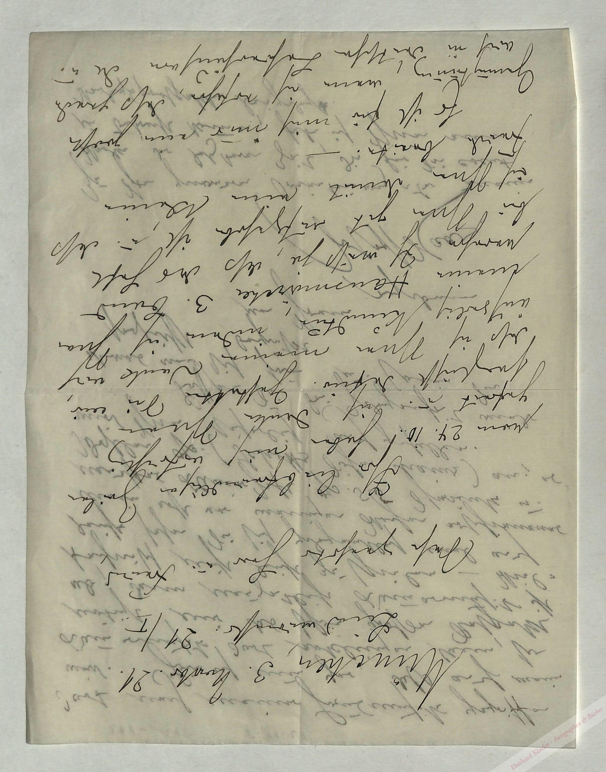 Haas, Joseph, Komponist (1879-1960). Haas, Joseph, Komponist (1879-1960).