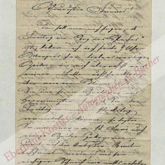 Adelburg, August Ritter von, Komponist und Violinist (1830-1873).