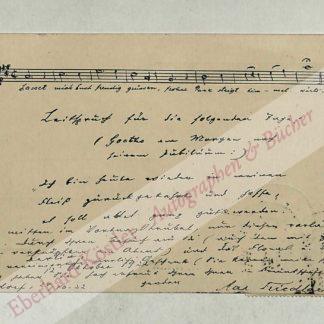 Friedlaender, Max, Musikwissenschaftler (1852-1934).