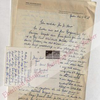 Kraus, Richard, Dirigent (1902-1978).