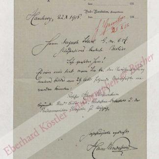 Winderstein, Hans, Dirigent (1856-1925).