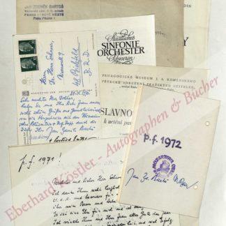 Bartos, Jan Zdenek, Komponist (1908-1981).