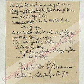 Bellermann, Heinrich, Musikwissenschaftler (1832-1903). Bellermann, Heinrich, Musikwissenschaftler (1832-1903).